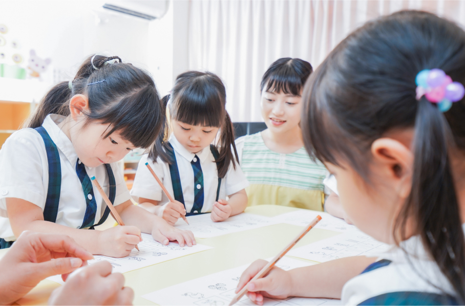 子どもたちの写真